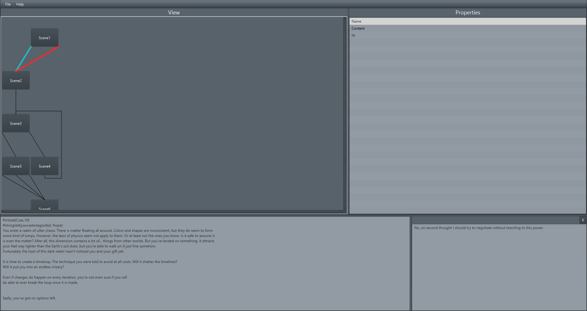 Lightor graphical scenario editor written in Java